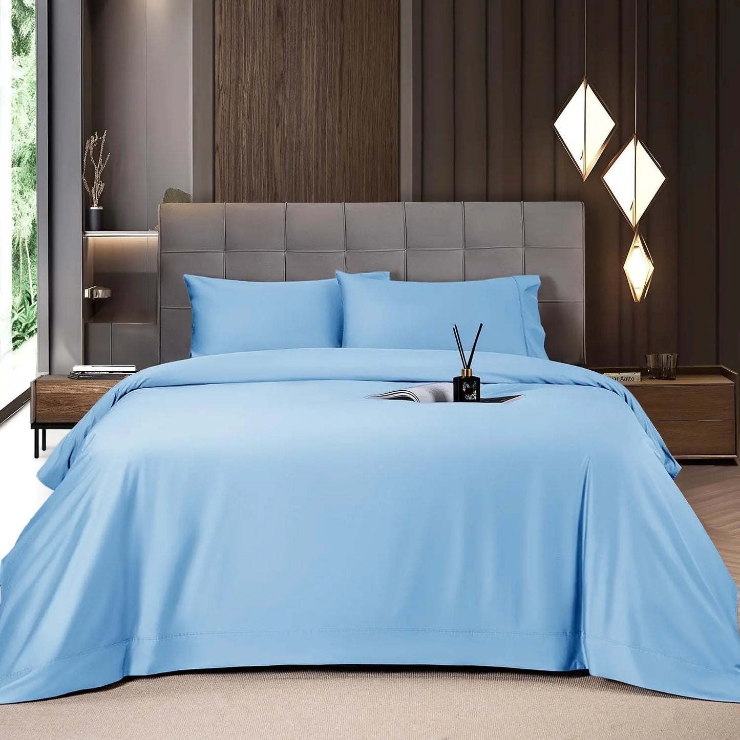 Bamboo Sheets Set-6pc